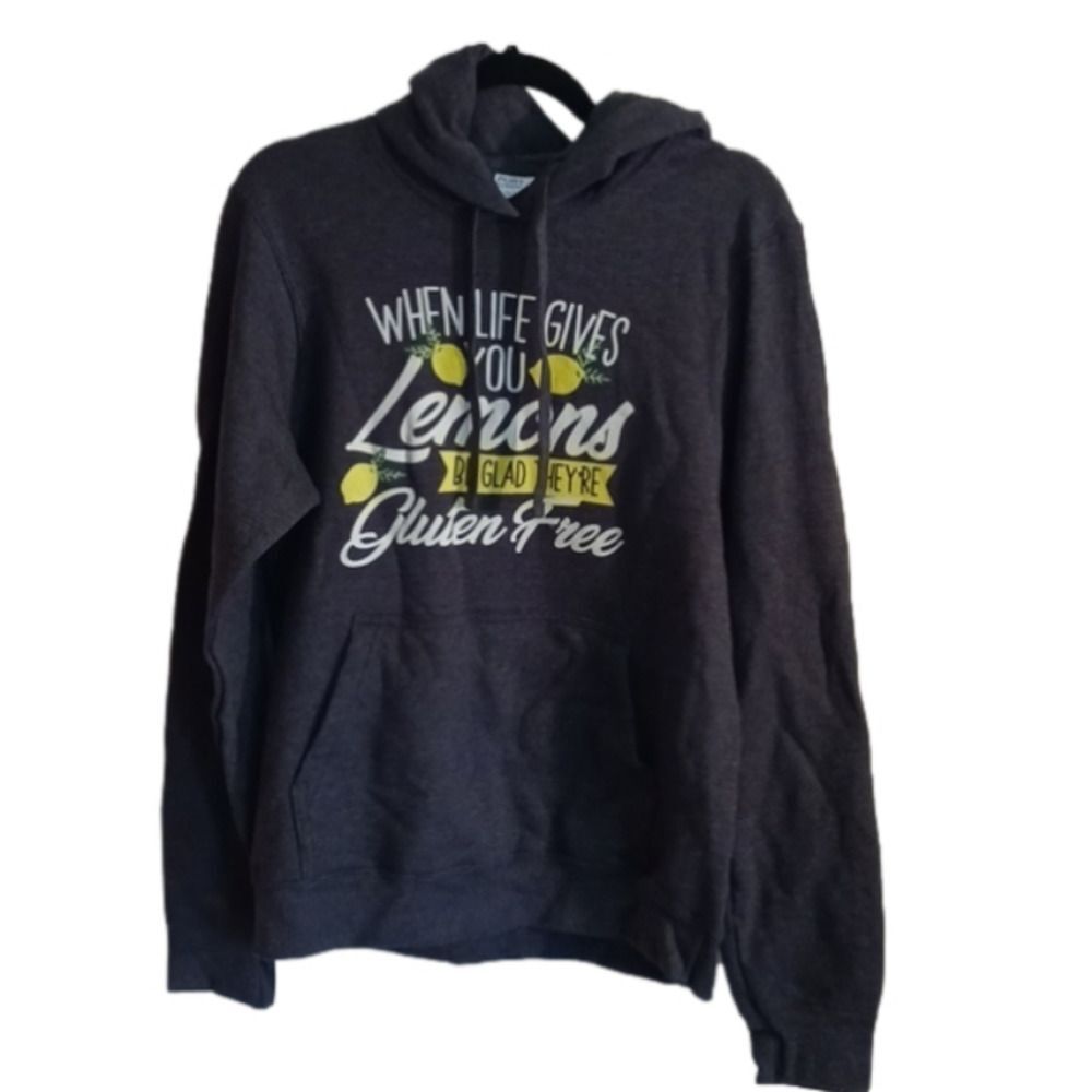 GREY Sweatshirt Lemons -NWOT Box 1